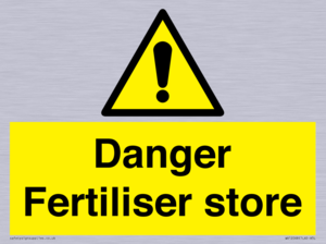 Danger Fertiliser store